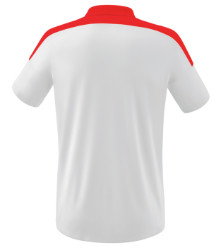 CHANGE by erima Poloshirt - weiß/rot/schwarz