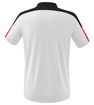 CHANGE by erima Poloshirt - weiß/schwarz/rot