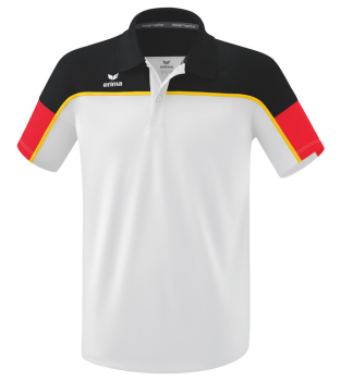 CHANGE by erima Poloshirt - weiß/schwarz/rot