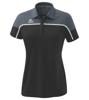 CHANGE by erima Poloshirt - black grey/slate grey/weiß