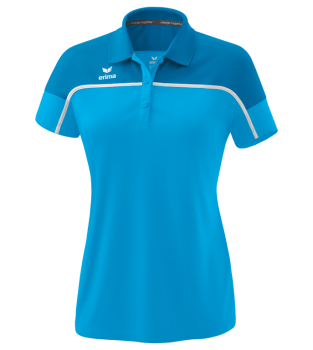 CHANGE by erima Poloshirt - curacao/mykonos/weiß