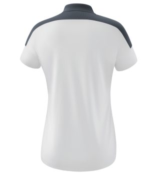 CHANGE by erima Poloshirt - weiß/slate grey/schwarz