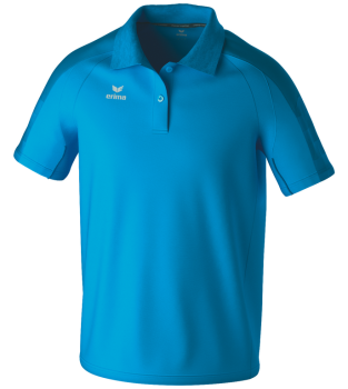 EVO STAR Poloshirt - curacao/mykonos