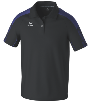 EVO STAR Poloshirt - schwarz/ultra violet