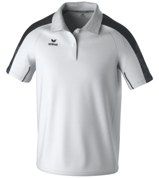 EVO STAR Poloshirt - weiß/schwarz