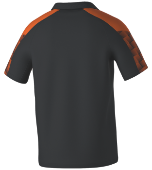 EVO STAR Poloshirt - schwarz/orange