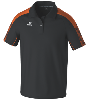 EVO STAR Poloshirt - schwarz/orange