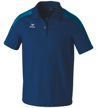 EVO STAR Poloshirt - new navy/mykonos blue