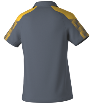 EVO STAR Poloshirt - slate grey/gelb