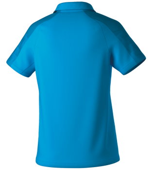EVO STAR Poloshirt - curacao/mykonos