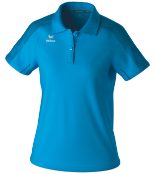 EVO STAR Poloshirt - curacao/mykonos