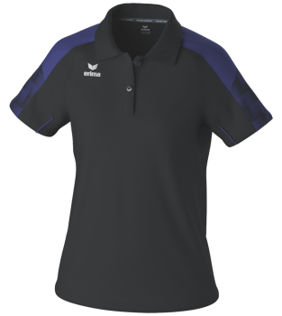 EVO STAR Poloshirt - schwarz/ultra violet