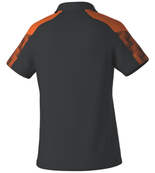 EVO STAR Poloshirt - schwarz/orange