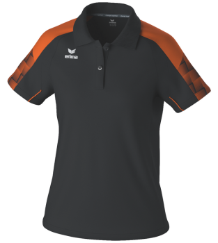 EVO STAR Poloshirt - schwarz/orange