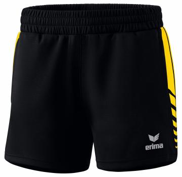 SIX WINGS Worker Shorts Damen - schwarz/gelb