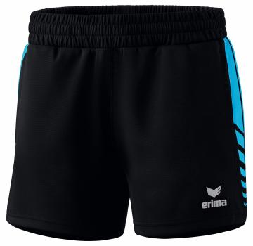 SIX WINGS Worker Shorts Damen - schwarz/curacao