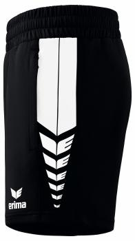 SIX WINGS Worker Shorts Damen - schwarz/weiß