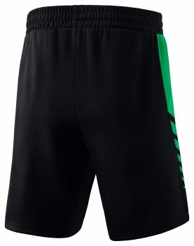 SIX WINGS Worker Shorts Kinder - schwarz/smaragd