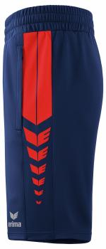 SIX WINGS Worker Shorts - new navy/rot