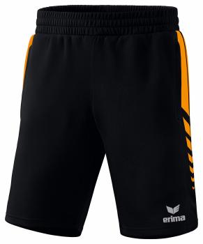 SIX WINGS Worker Shorts Kinder - schwarz/new orange