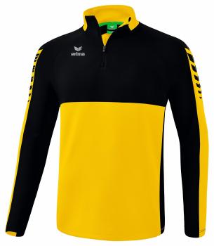 SIX WINGS Trainingstop - gelb/schwarz