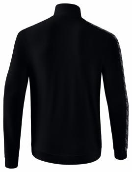 ESSENTIAL TEAM Tracktop Jacke Kinder - schwarz/slate grey