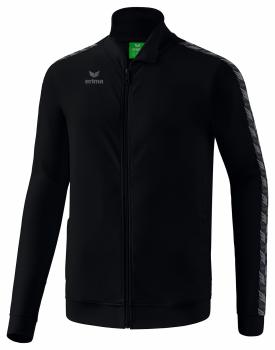 ESSENTIAL TEAM Tracktop Jacke Kinder - schwarz/slate grey