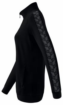 ESSENTIAL TEAM Tracktop Jacke Damen - schwarz/slate grey