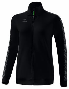 ESSENTIAL TEAM Tracktop Jacke Damen - schwarz/slate grey
