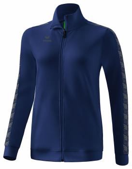 ESSENTIAL TEAM Tracktop Jacke Damen - new navy/slate grey