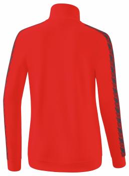 ESSENTIAL TEAM Tracktop Jacke Damen - rot/slate grey