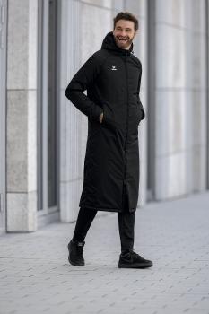 TEAM Stadionmantel - schwarz