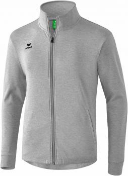 Sweatjacke Kinder - hellgrau melange