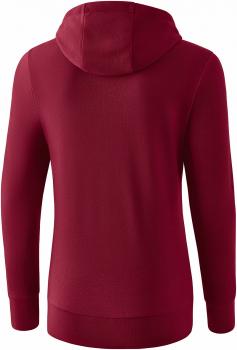 Kapuzensweat Damen - bordeaux