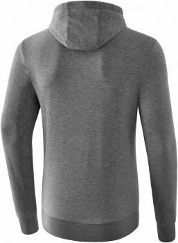 Kapuzensweat KInder - grau melange