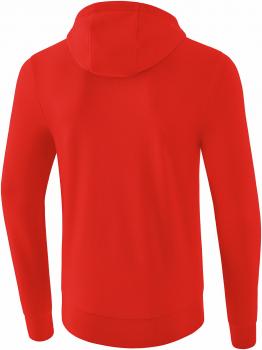 Kapuzensweatjacke - rot