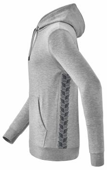 ESSENTIAL TEAM Kapuzensweat - hellgrau melange/slate grey