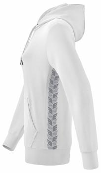 ESSENTIAL TEAM Kapuzensweat Damen - weiß/monument grey