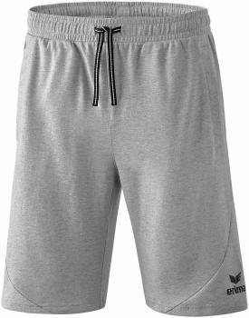 ESSENTIAL Sweatshorts Kinder - hellgrau melange/schwarz