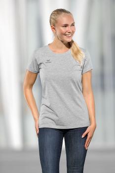 Preview: STYLE T-SHIRT Damen - hellgrau melange