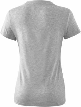 Preview: STYLE T-SHIRT Damen - hellgrau melange