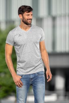 STYLE T-SHIRT Herren - hellgrau melange