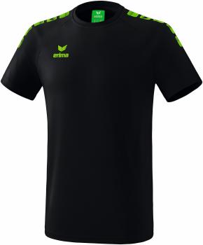 ESSENTIAL 5-C T-Shirt - schwarz/green gecko