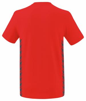 Preview: ESSENTIAL TEAM T-Shirt Kinder - rot/slate grey
