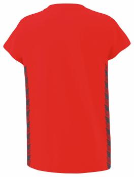 Preview: ESSENTIAL TEAM T-Shirt Damen - rot/slate grey