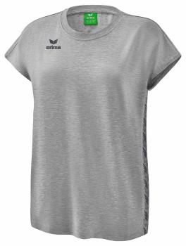 ESSENTIAL TEAM T-Shirt Damen - hellgrau melange/slate grey