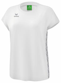 ESSENTIAL TEAM T-Shirt Damen - weiß/monument grey