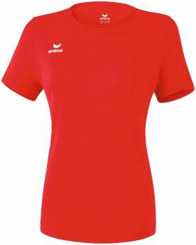 FUNKTIONS TEAMSPORT T-Shirt Damen - rot