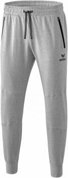 ESSENTIAL Sweathose Kinder - hellgrau melange/schwarz