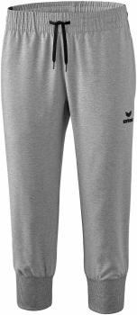 3/4 Hose Damen - grau melange